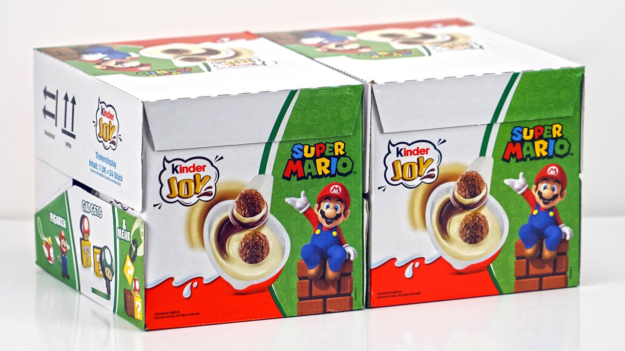 Kinder Joy Super Mario 2025 | Big Unboxing!