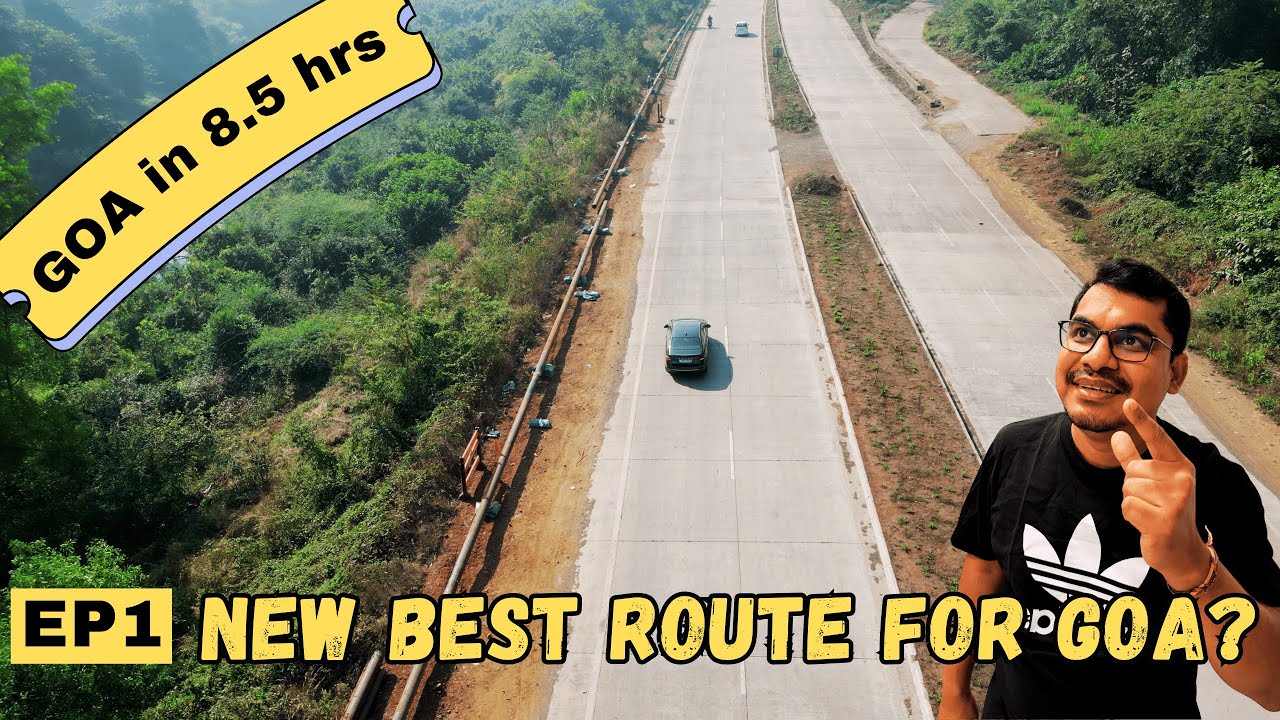 Mumbai to Goa New Route Discovered 😍 | Faster + Safer + Scenic Road Trip Guide | Travidiction