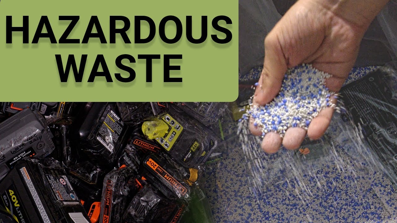 Inside a Household Hazardous Waste Facility: SafeChem Tour