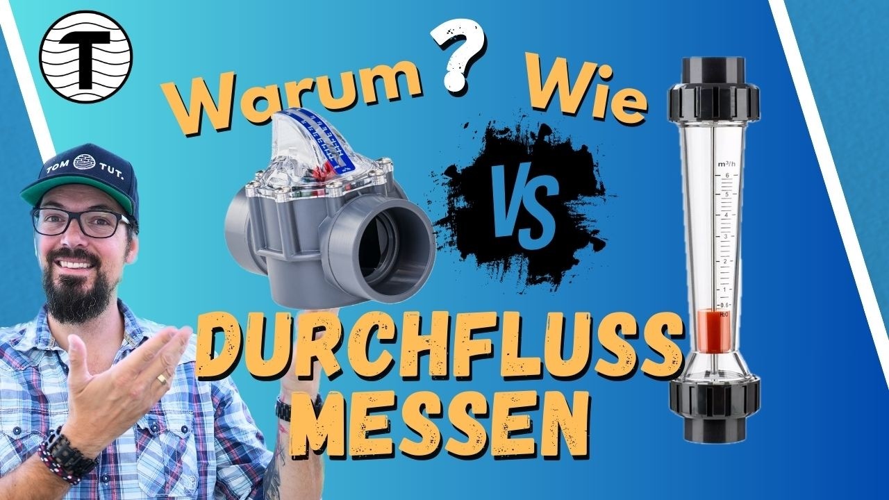 Wozu ein Durchflussmesser am Pool? #TomTuT #Poolheld @Poolpowershop
