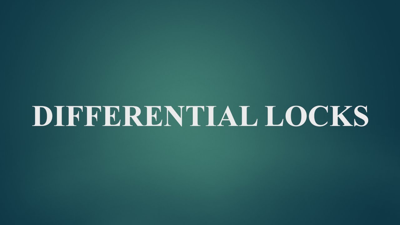 RALLY SETUP LESSONS | Differential Locks
