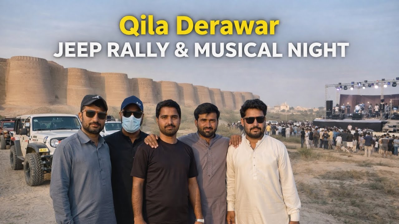 Cholistan Jeep Rally 2026 Night Show | Live Crowd & Full Mahaul😩