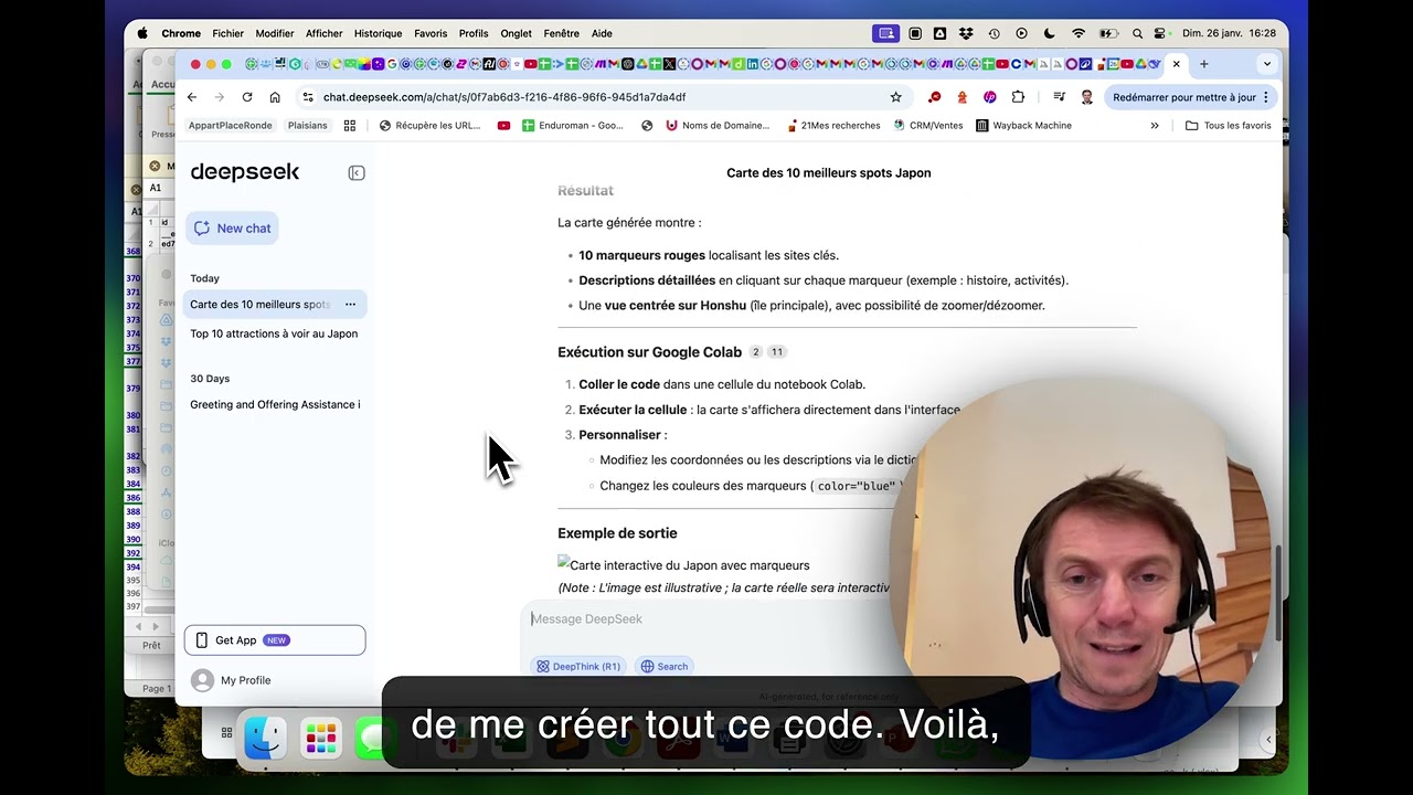 🚀 Créer des cartes géographiques interactives avec l'intelligence artificielle : une expérience ! 🌍