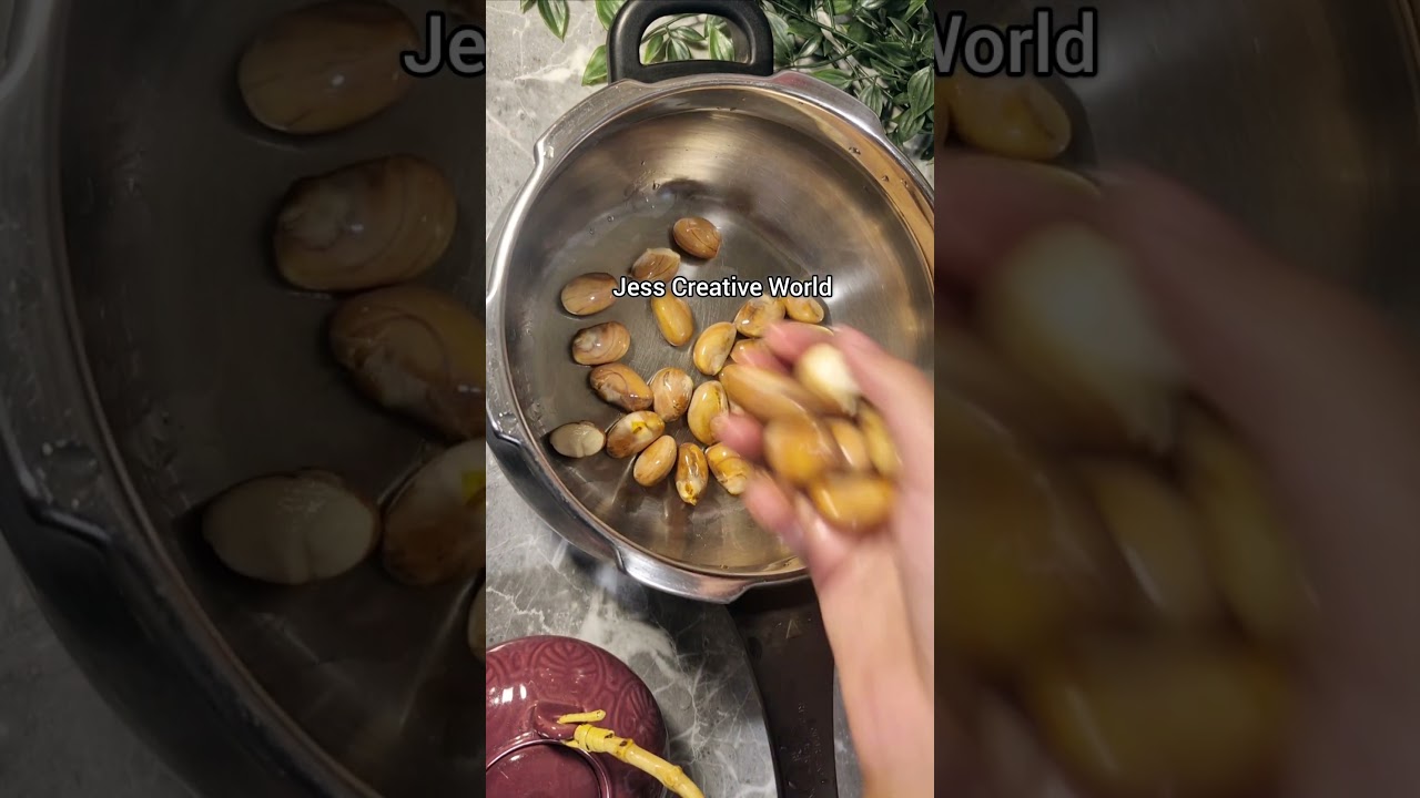 Easy way to peel jackfruit seeds 