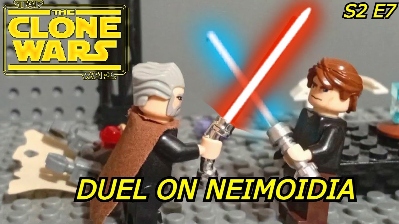 LEGO Star Wars: CLONE WARS – Duel on Neimoidia | S2E7 (Stop Motion)