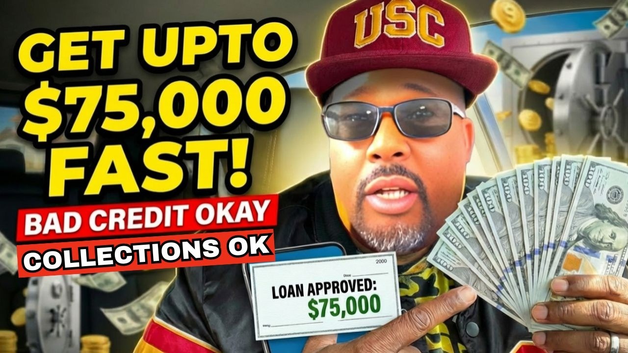EASIEST Loans for Bad Credit Approved in 24 Hours! (Up to $75,000 Fast Decisions!)