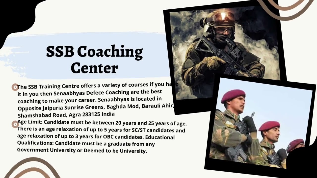 Defence Coaching Center In India | Senaabhys