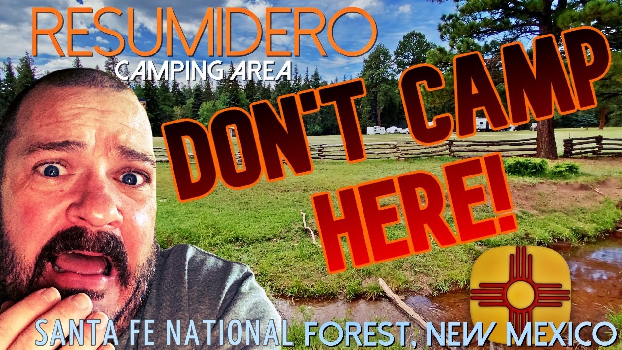 Resumidero Camping Area, Santa Fe National Forest, New Mexico