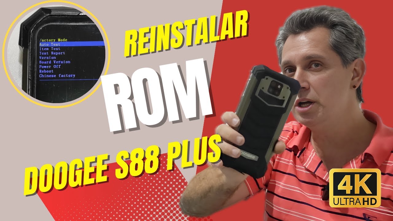 Como Reinstalar a ROM do Doogee S88 Plus Software Doogee S88 Plus