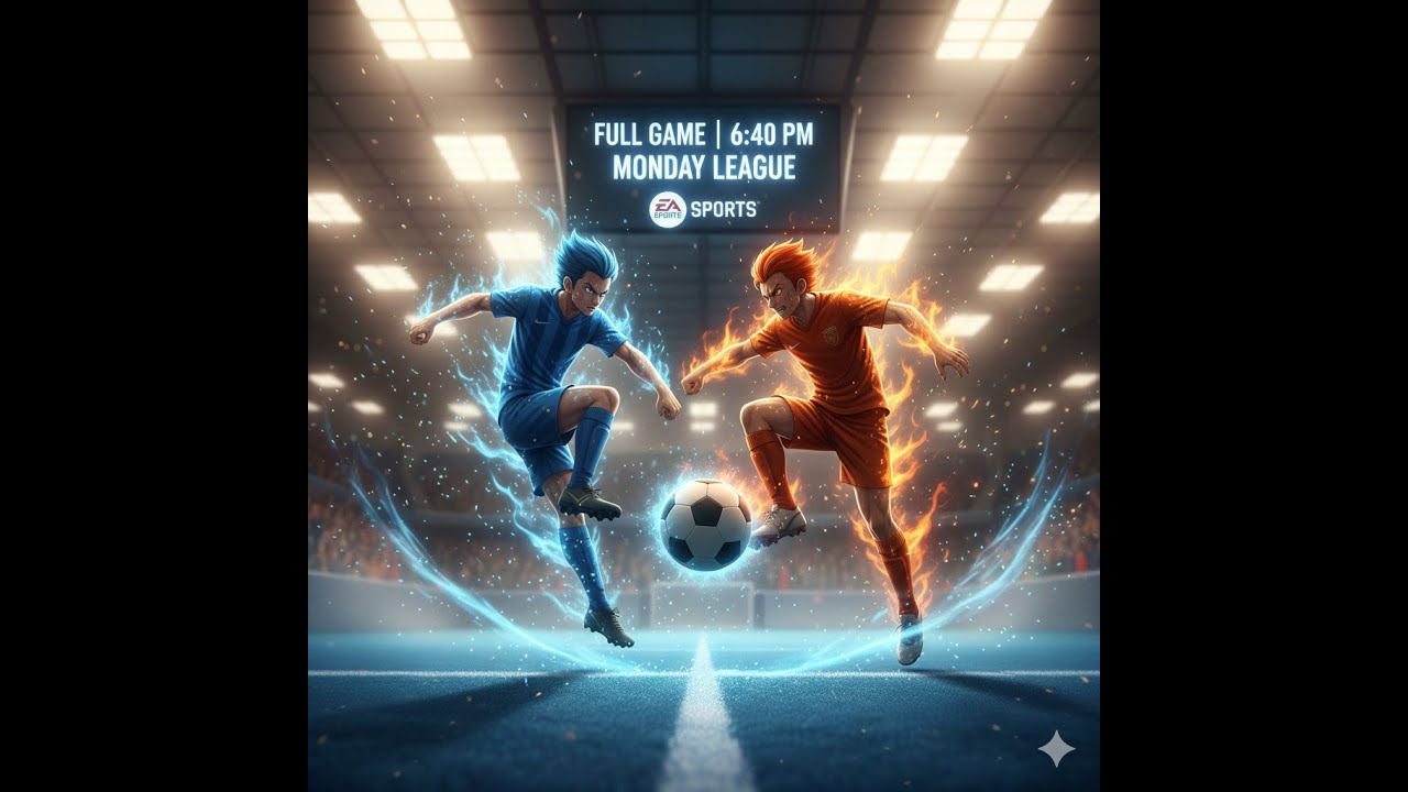 FULL GAME | Arkansas Indoor Soccer Monday League | 6:40 PM Kickoff | 1/12/2026