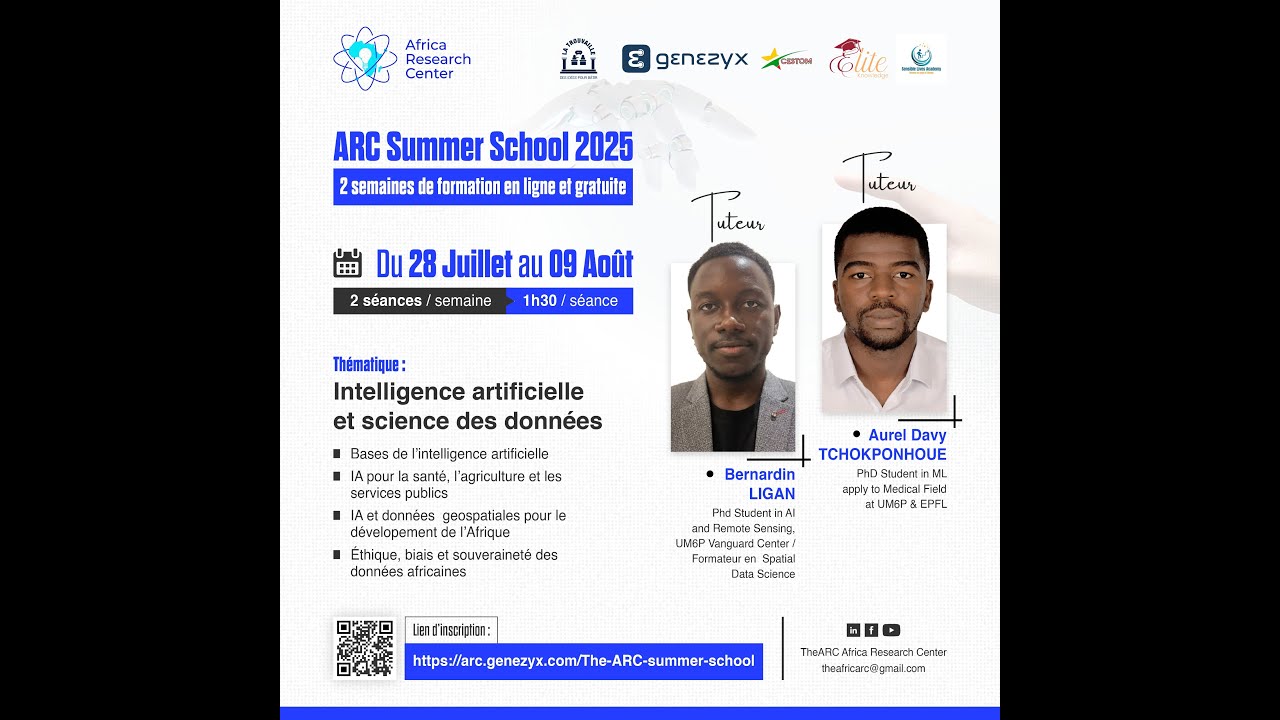 Session 4 Aurel : Intelligence artificielle et science des données (ARC Summer School)
