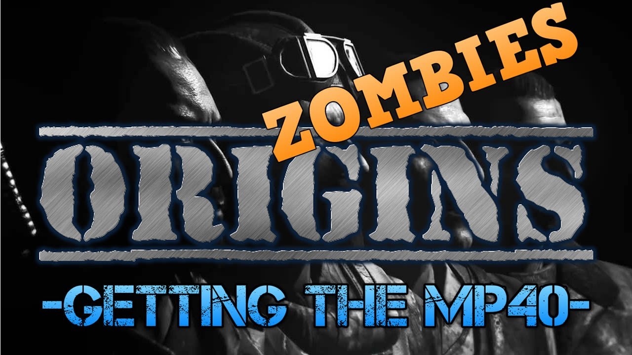 Black Ops 2 Origins Zombies - Find The MP40 - From Spawn !!!
