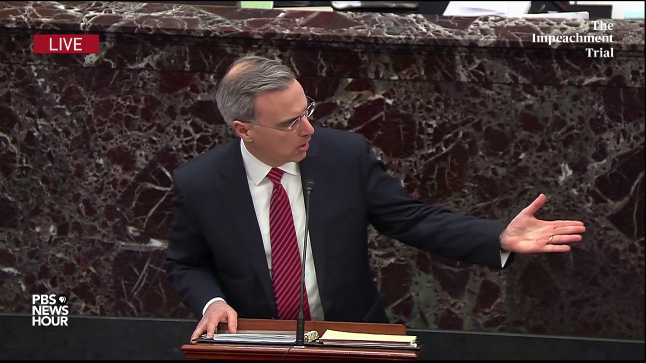 WATCH: White House counsel Pat Cipollone defends McConnell resolution | Trump impeachment trial