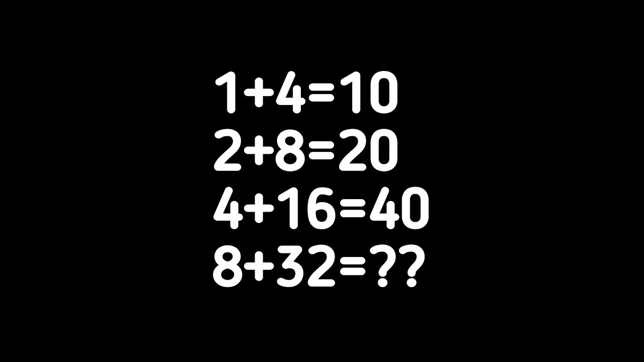 Can You Solve This Math??