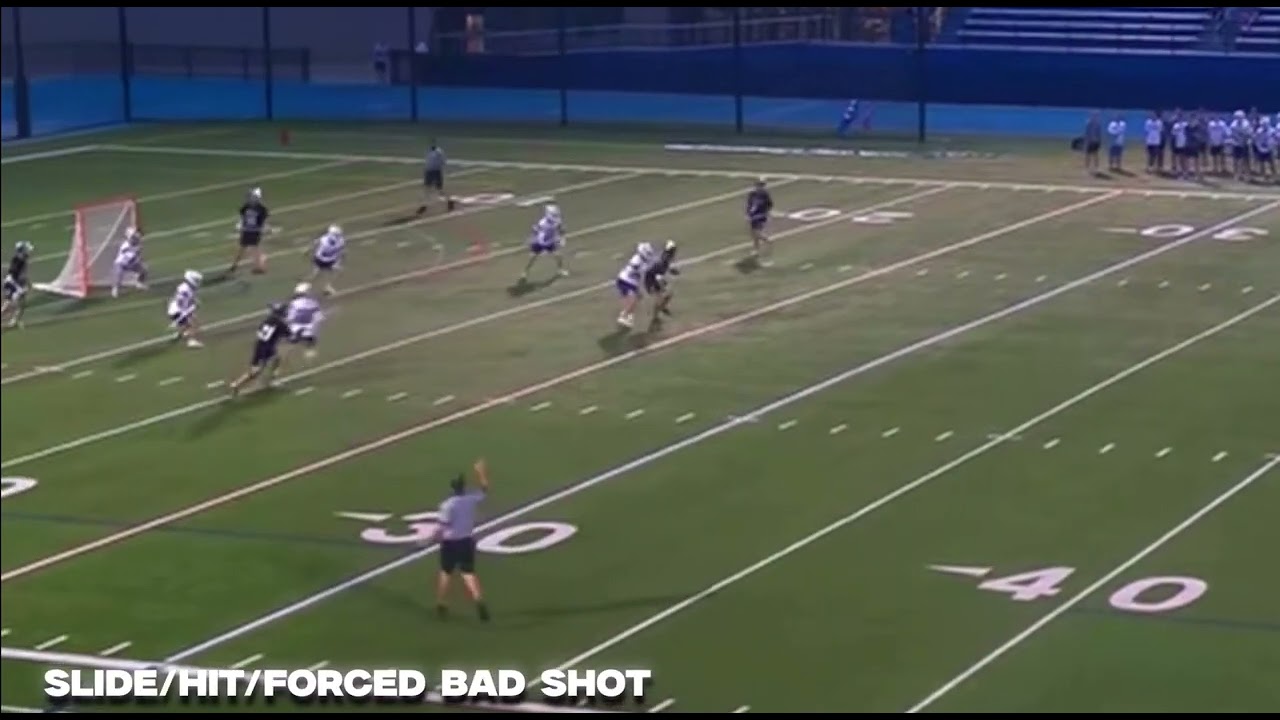 Slide, Hit To Force Bad Shot | Sean Flaherty | 2028 | Defense 
