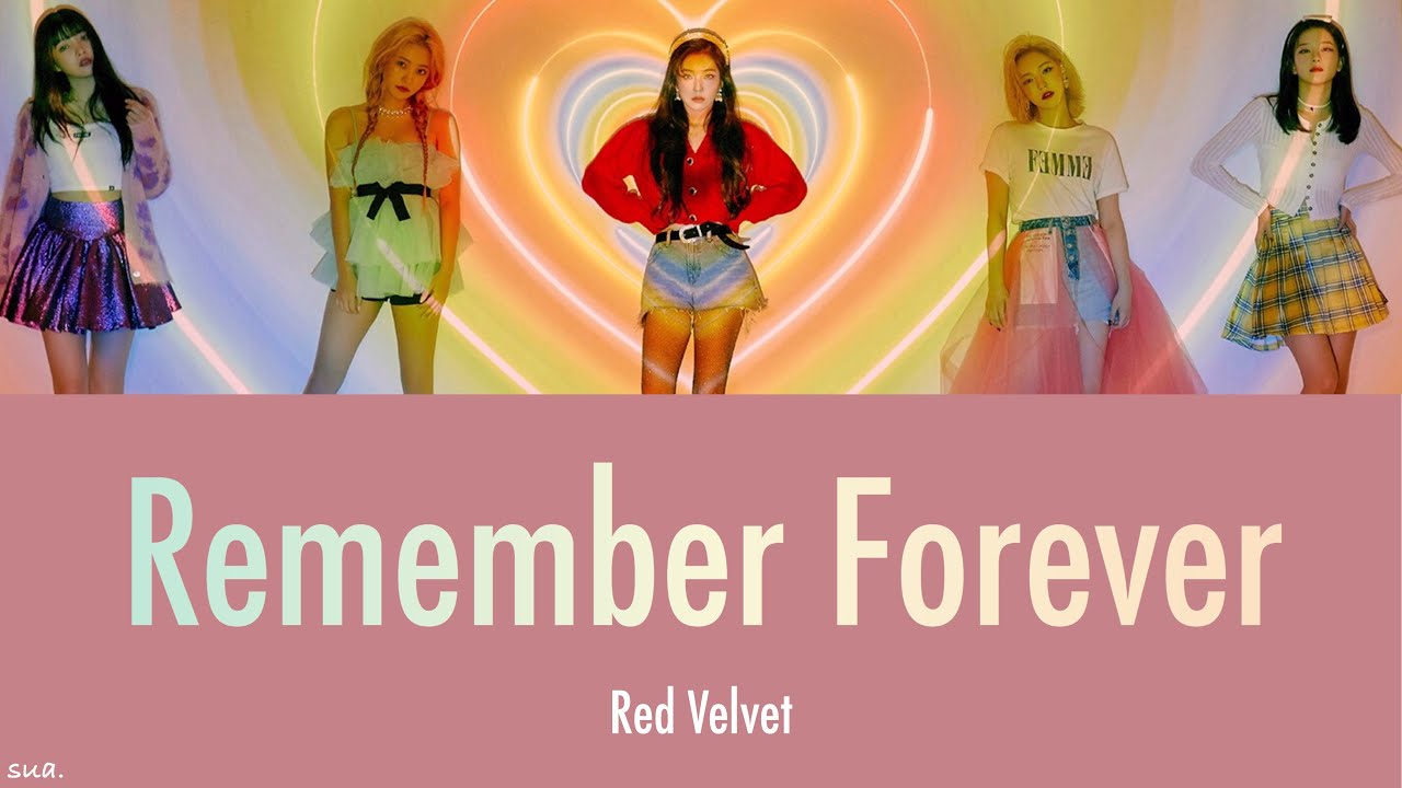 日本語字幕/かなるび【 Remember Forever 】Red Velvet
