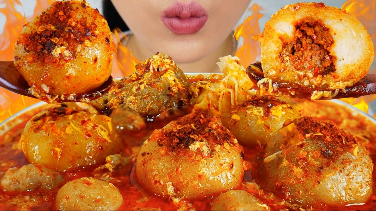 ASMR BASO ACI JUMBO ISI MERCON PEDAS MEMATIKAN!!🌶️☠️ | ASMR INDONESIA | NO TALKING