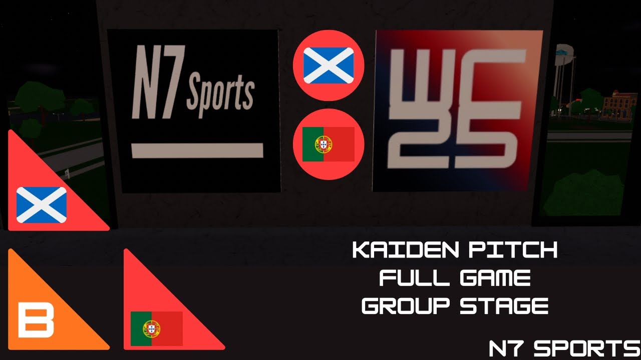 WC25 | SCOTLAND VS PORTUGAL | FULL MATCH