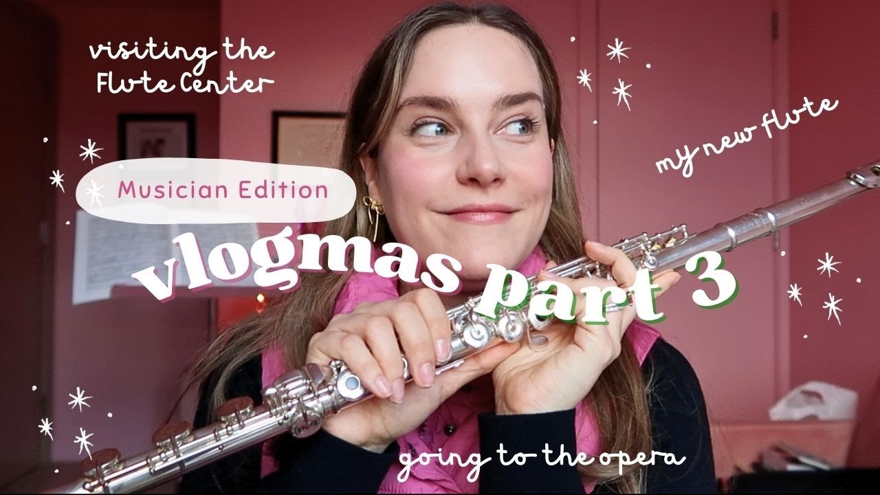 My new flute! 🎵 | katieflute vlogmas 2024 part 3