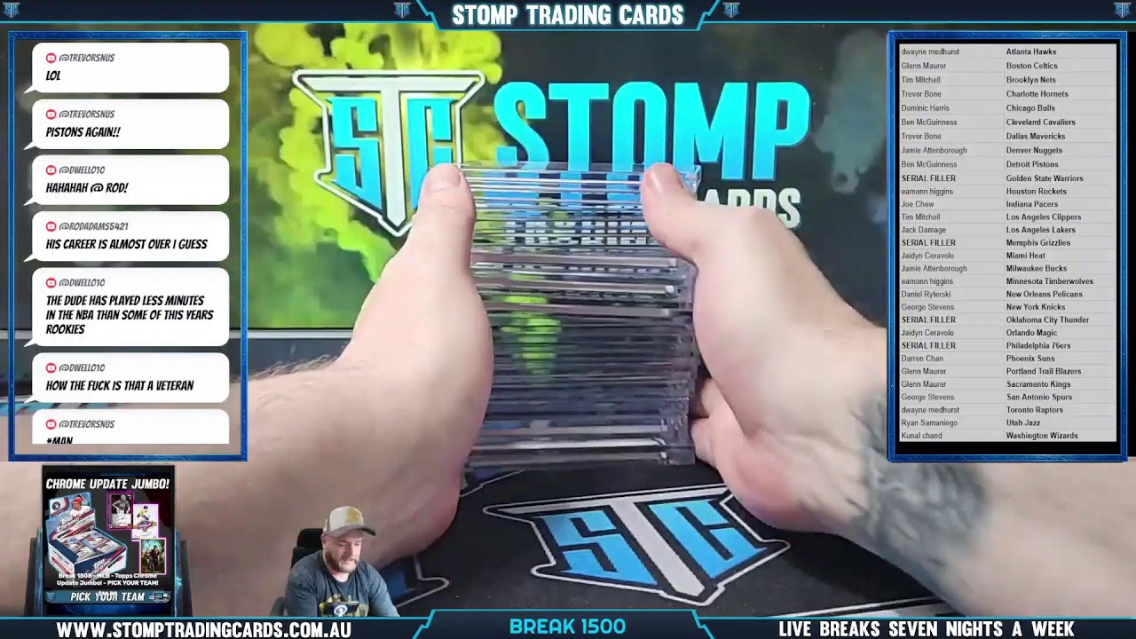 🔴 Break 1500 - NBA - 25/26 Topps 3 CASE BREAK!