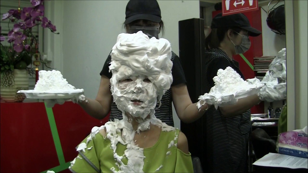 Unbelievable! Chinese Woman Gets Salon Creaming Again!