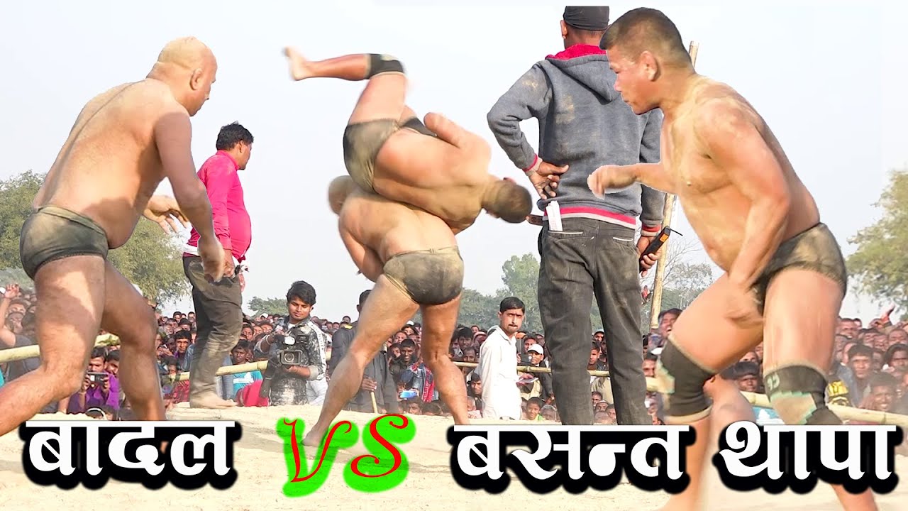 Asali Dangal 010 || बसन्त थापा vs बादल पहलवान || Basanta Thapa vs Badal Pahwalwan | thilathika finel