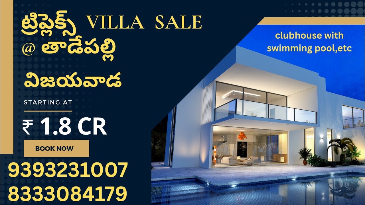 Vijayawada lo Villa's, indipendent houses