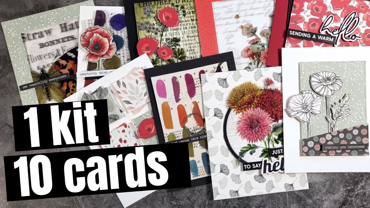 1 kit - 10 cards | SSS April 2023 card kit