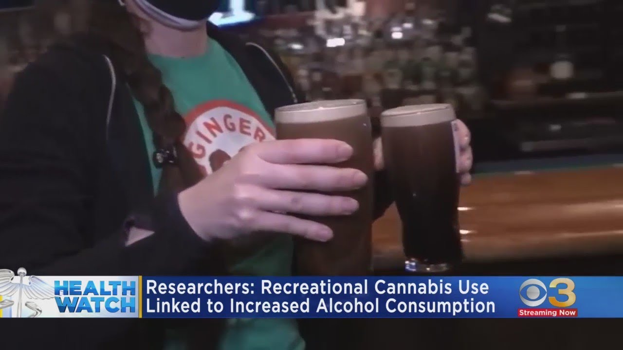 Recreational cannabis use linked to increase in adult alcohol consumption, study finds