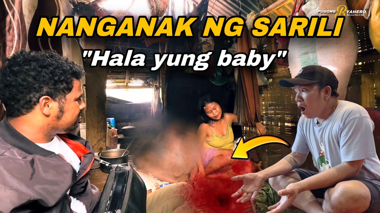 INABUTAN NAMIN ISANG NANAY SA BUNDOK NANGANAK NG KANYANG SARILI KAWAWA ANG MGA BATA