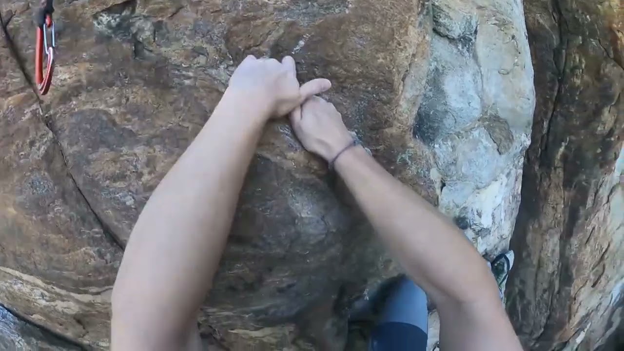 Electra 5.10c ~ Rock Climb Crowders Mountain, NC