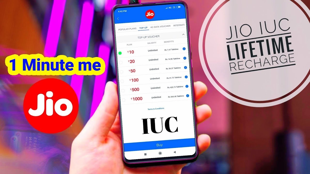 1 Minute me Jio IUC Recharge Karne Ka Tarika | My Jio App Se Jio IUC Recharge Kaise Kare in Hindi