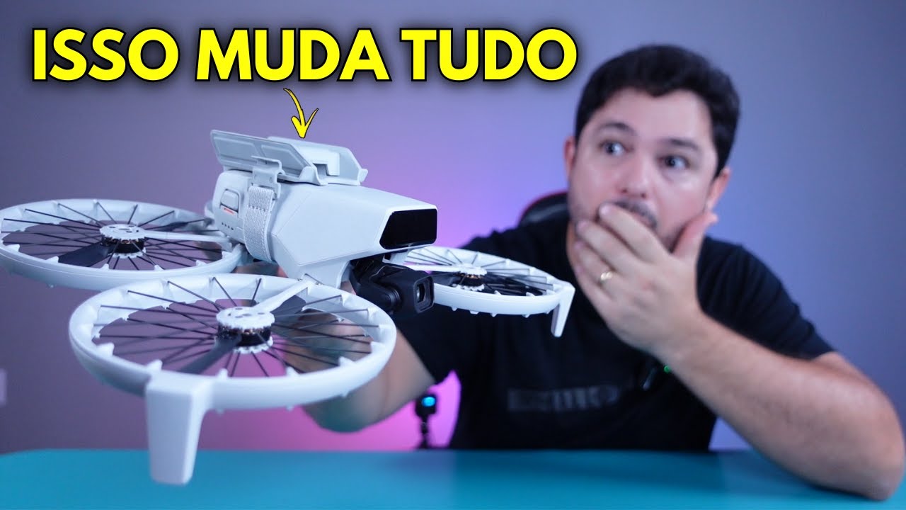 Testei o 𝗗𝗝𝗜 𝗙𝗟𝗜𝗣 𝗰𝗼𝗺 𝗗𝗝𝗜 𝗗𝗢𝗡𝗚𝗟𝗘 𝟮 | A EVOLUÇÃO DOS DRONES