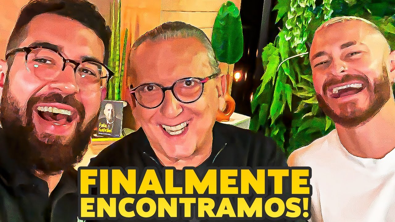 CHICO, FRED E GALVÃO, BEM AMIGOS!