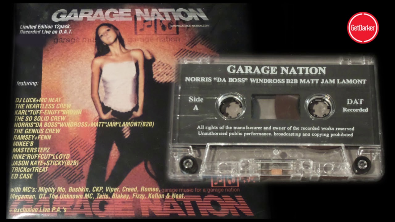 Norris 'Da Boss' Windross b2b Matt 'Jam' Lamont & Kie - Garage Nation - Halloween Affair - Oct 2001