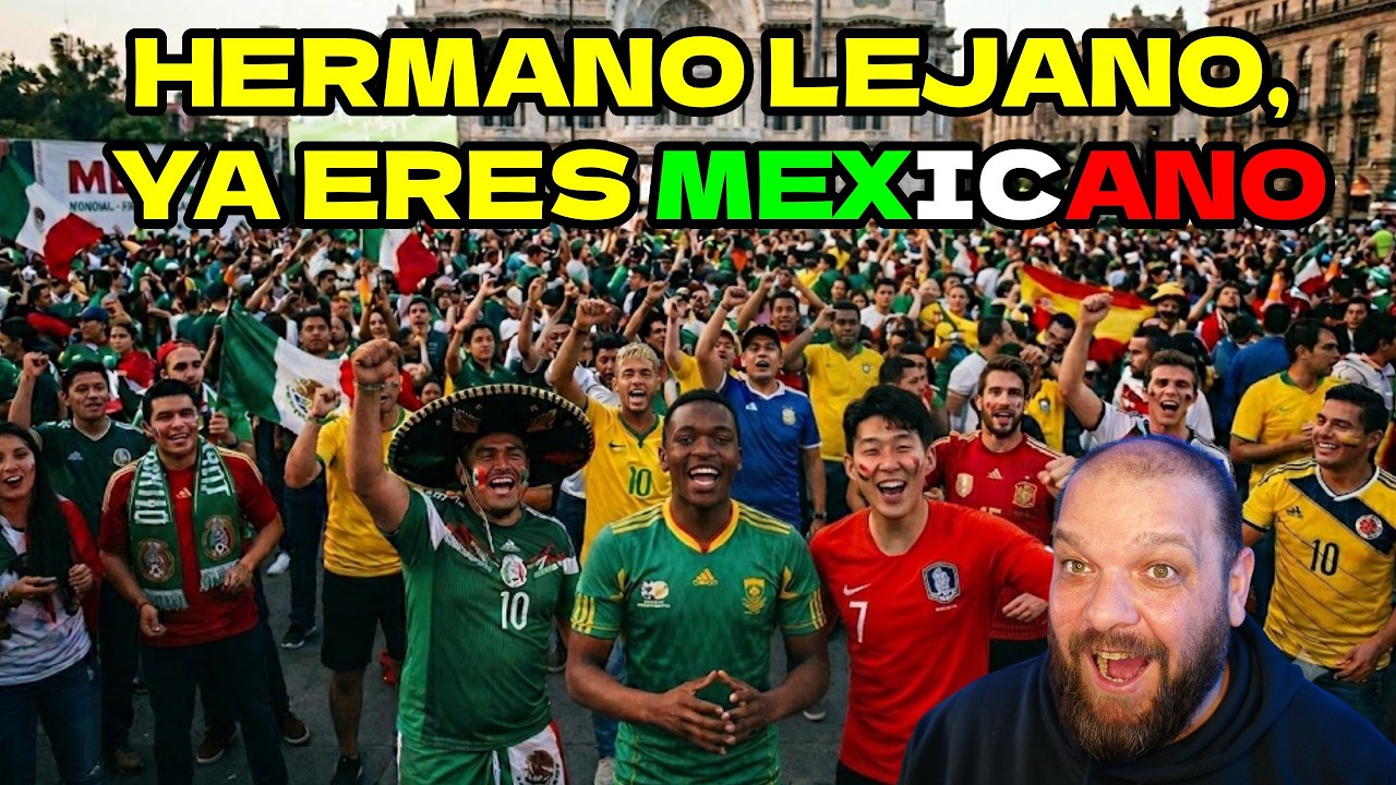 Hermano lejano, ya eres mexicano, la canci&oacute;n que muestra como son los mexicanos gracias al mundial