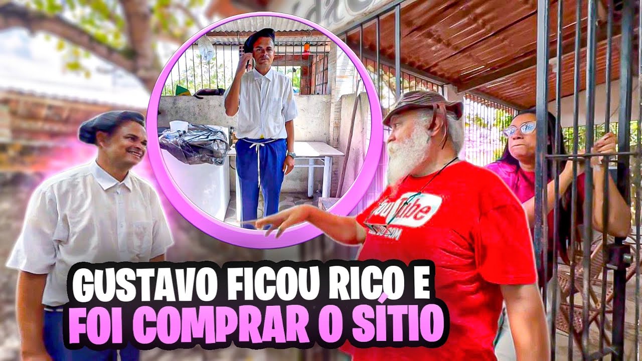 GUSTAVO FOI COMPRAR O S&Iacute;TIO TODO ARRUMADO 🤣🤣🤣 | IZALICK 