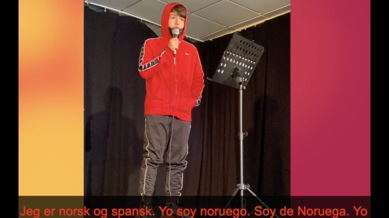 Aquiles - Jeg er norsk. Jeg er spansk. Slam Poetry