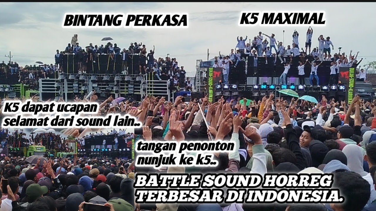 Battle sesungguhnya di hari ke 2.. BP audio vs K5 maximal