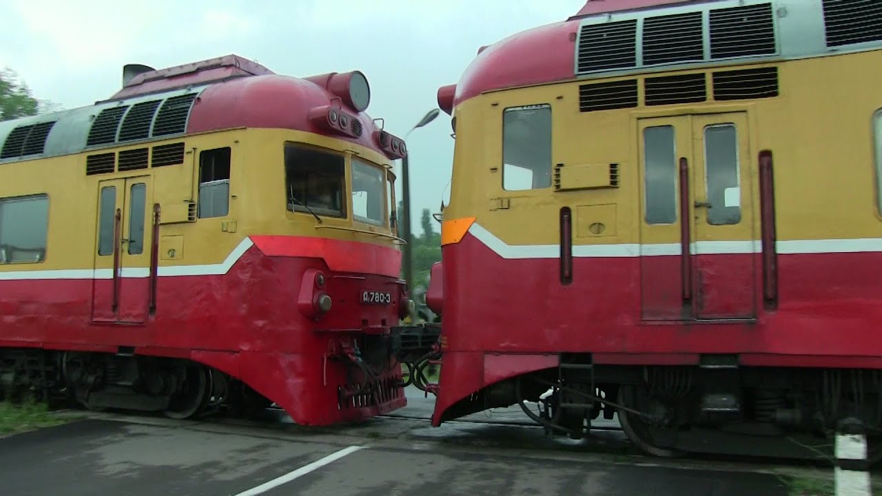 Двойной дизель-поезд Д1-780+752 / Double D1-780+752 DMU's 2