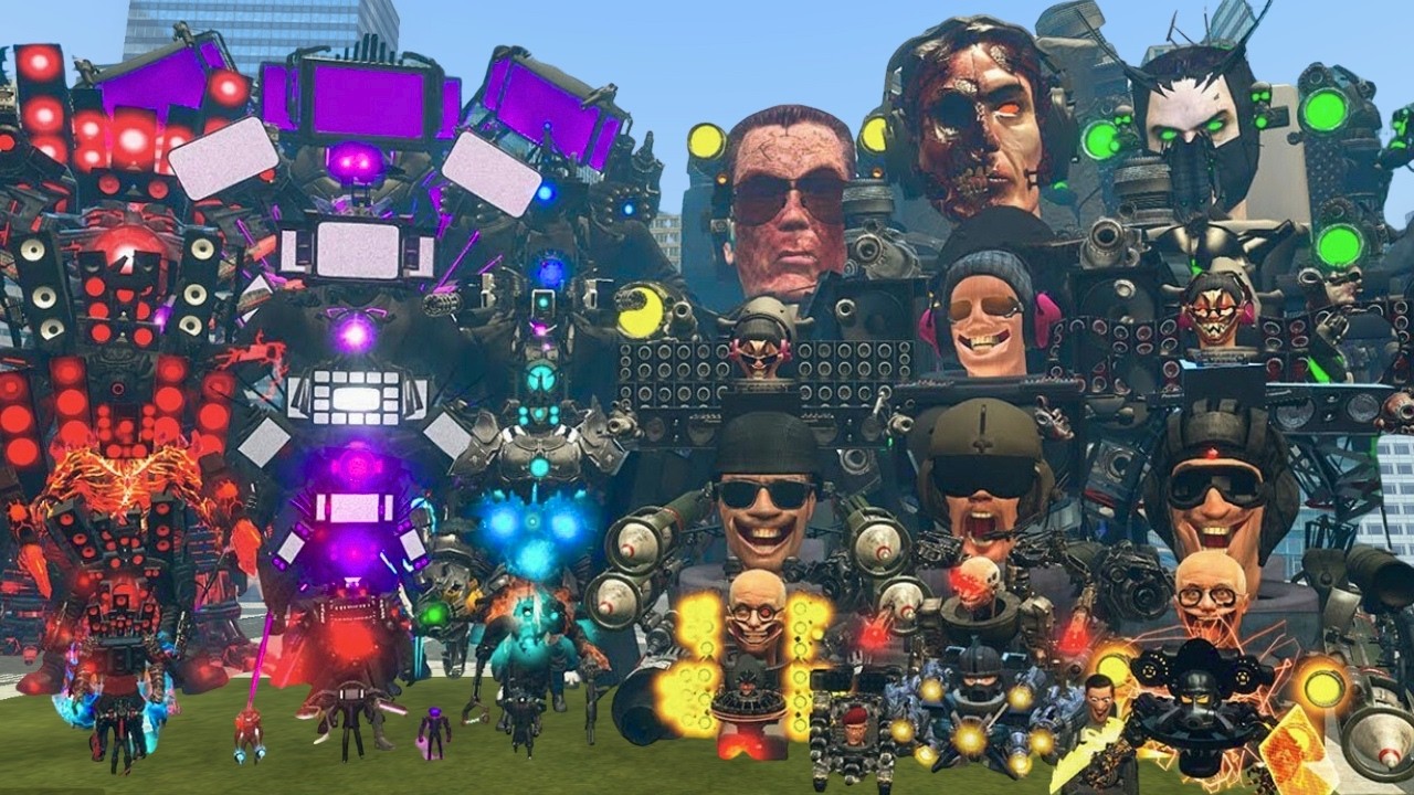 SKIBIDI TOILET ALL BOSSES vs TITAN CAMERAMAN, TV MAN & SPEAKERMAN – FINAL WAR | Garry’s Mod
