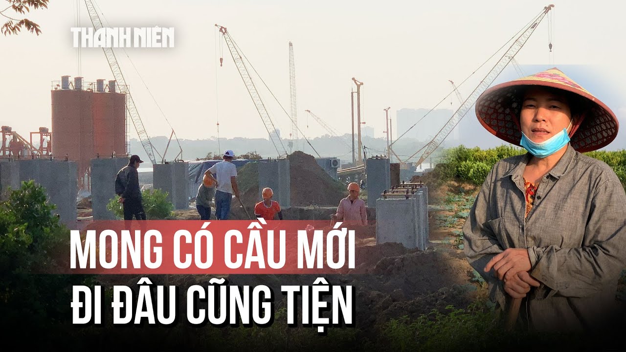 Cầu Ngọc Hồi thi công trụ tháp, người dân Hà Nội sắp thoát cảnh 