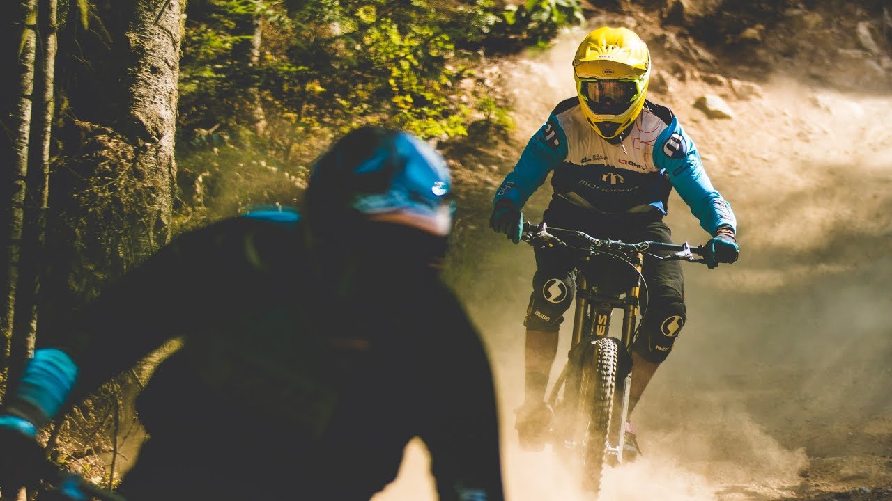 Jake Newell and Tim Eaton Ride Whistler's Canadian Open DH Course