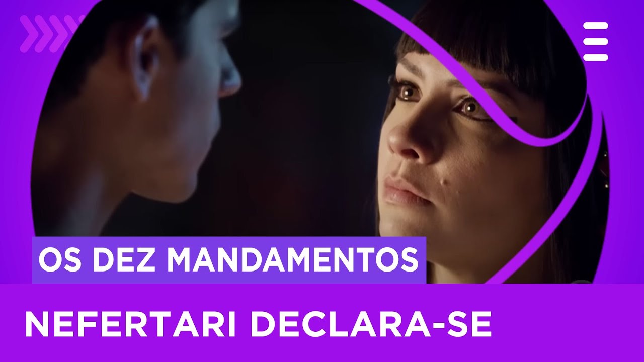 Nefertari declara o seu amor a Moisés | Os Dez Mandamentos