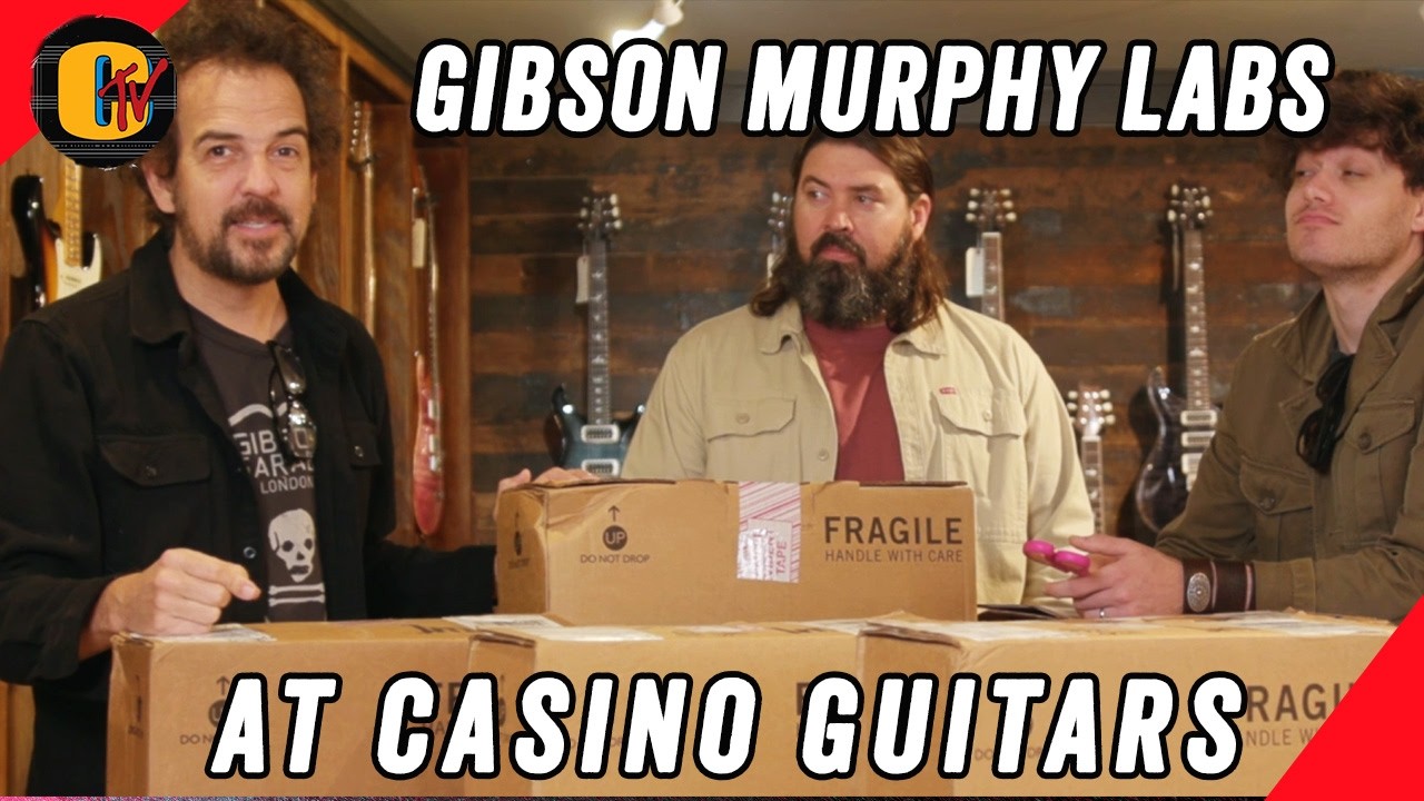 Распаковка Gibson Murphy Labs
