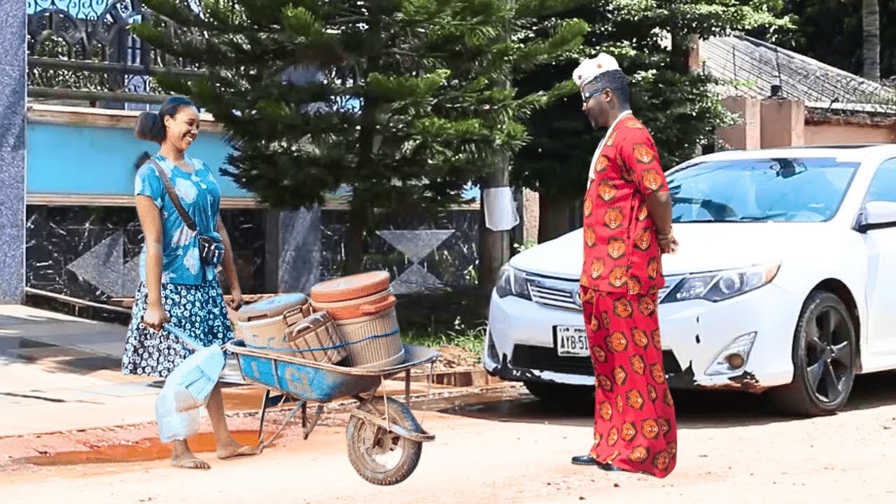 How The Prince Fell In Love With The Food Seller After Tasting Her Food Pt1 | Nigerian Movie
