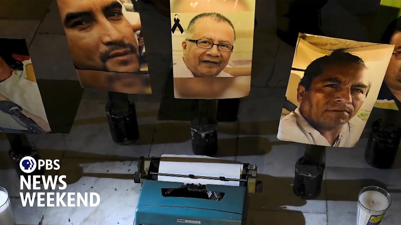 Mexican journalists honor slain colleagues on Day of the Dead in Tijuana