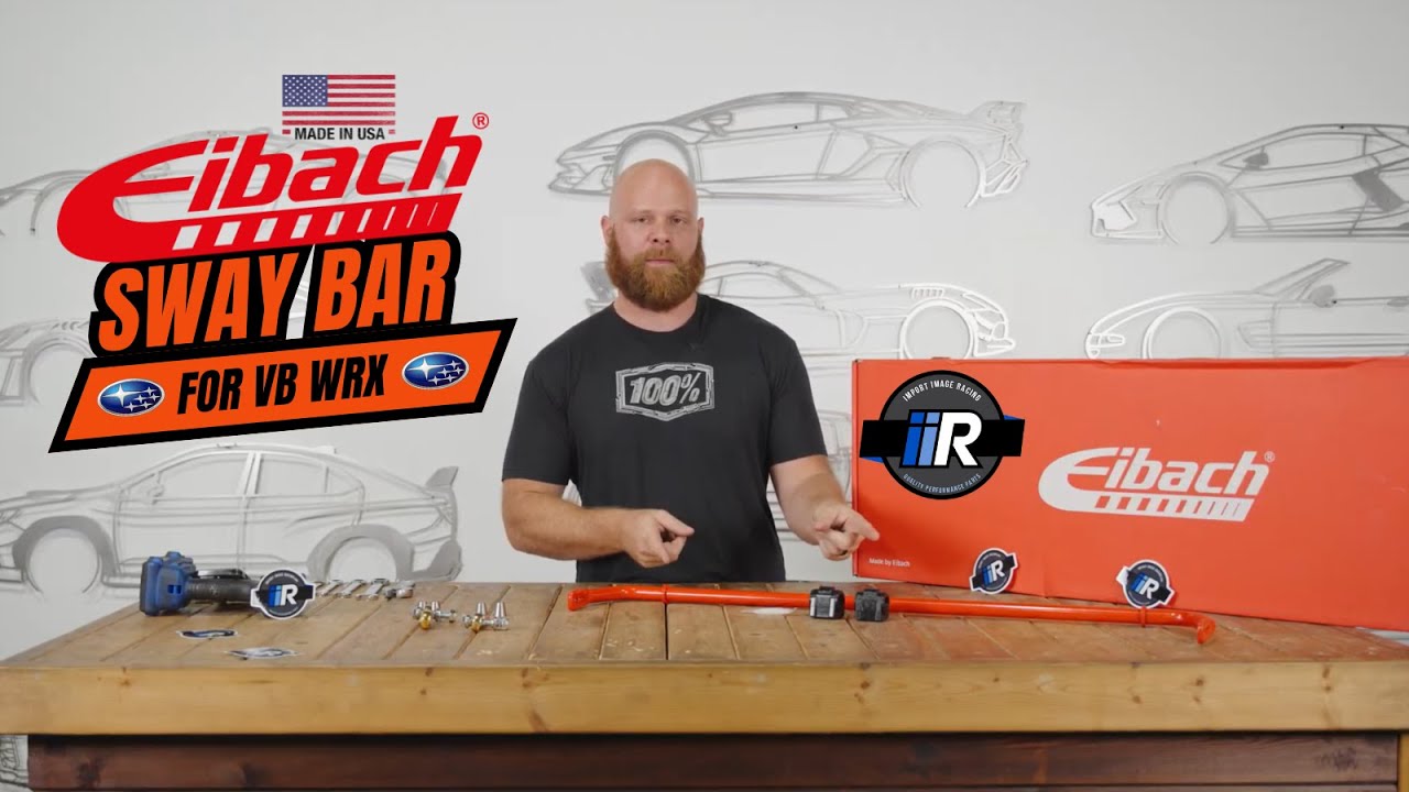 Installing Eibach Sway Bar on VB WRX | Handling Upgrade Explained!