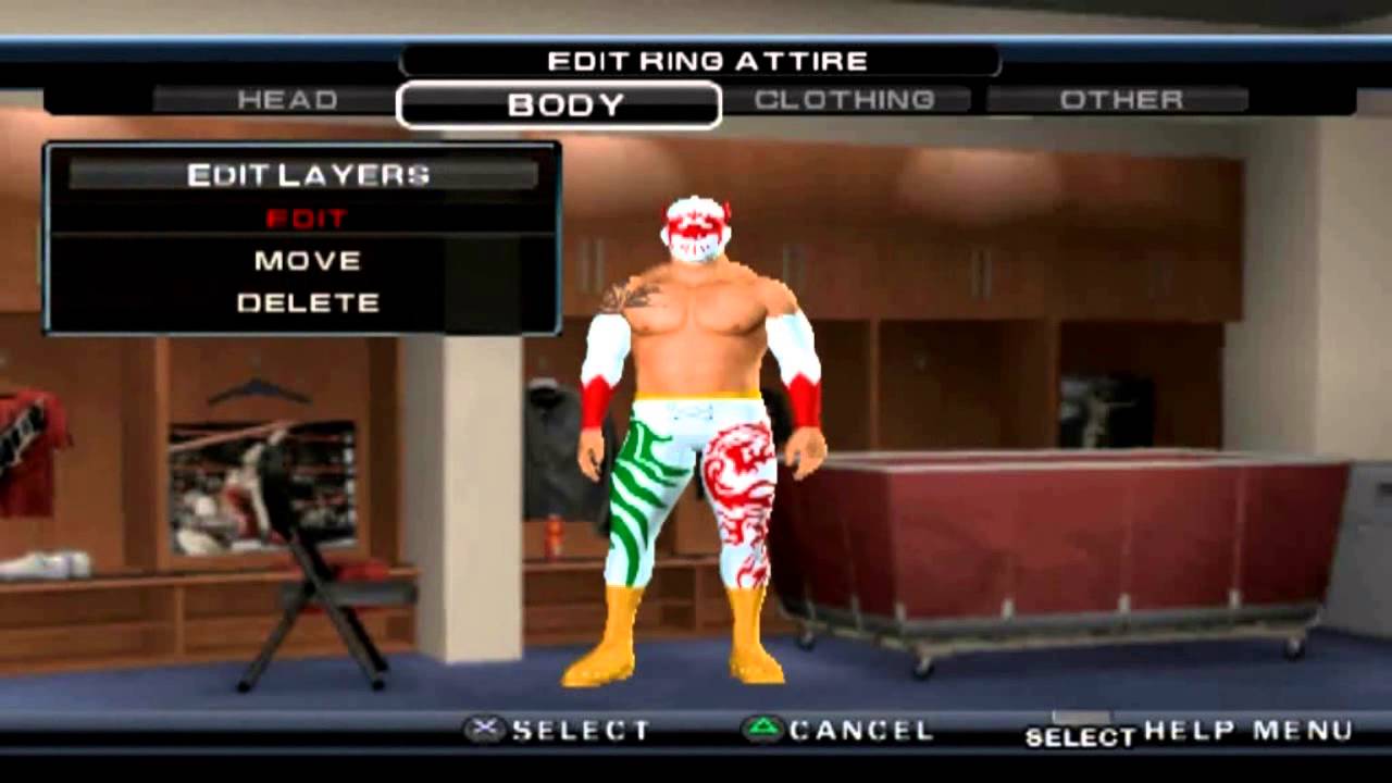 How to create Sin Cara in SvR 2011 PS2 (2014 Hunico attire)