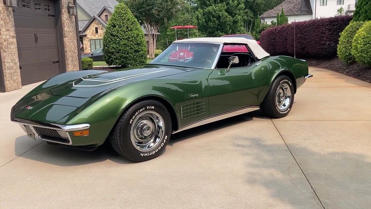 1970 LT1 Convertible with 42k original miles. 2 Top Flights & a Bloomington Gold
